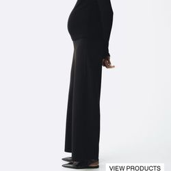 H&M mama wide leg pants