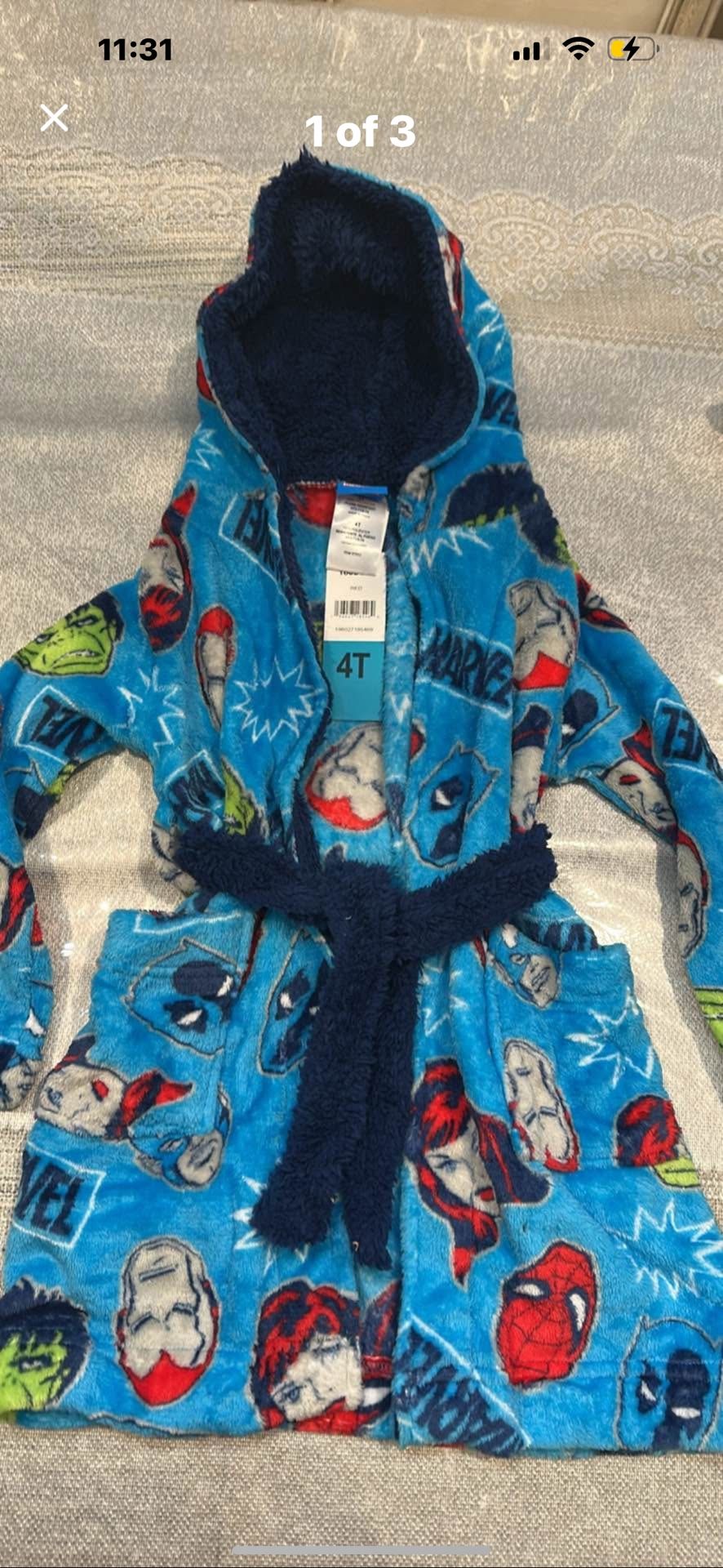 Boys Marvel Robe