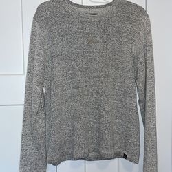 prana grey sweatshirt