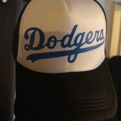Trucker Hat - New - Dodgers Size. Regular