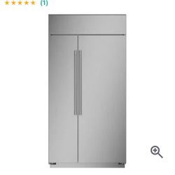 Title: GE Monogram 42” Built-In Refrigerator – Premium Stainless Steel Side-by-Side!
