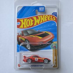 Hot Wheels 95 Mazda RX-7 Drift Red 70s vs 90s Series
