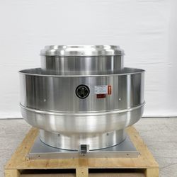 NSF 2 HP 7000 to 9500 CFM restaurant Exhaust Fan RCU24HBS

