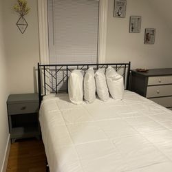 Sturdy Iron Queen Headboard Frame 