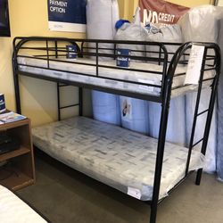 Twin Over Twin Bunk Bed 