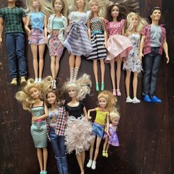 Barbies And Barbie Accesories