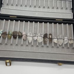 Crystals , Quartz, Smokey Quartz and Blue Opal