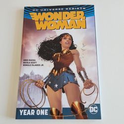 Wonder Woman Vol. 2: Year One (Rebirth) Greg Rucka - DC Comics TPB Book VG