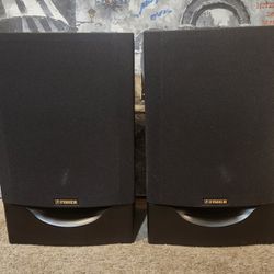 Vintage Fisher STM-993 3-Way Speaker System Pair