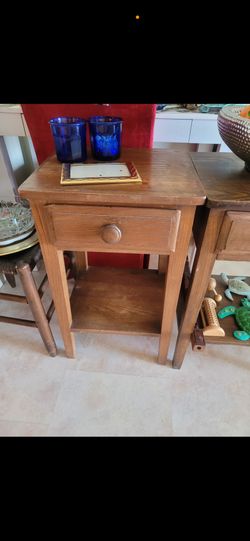 Shaker Side Tables Vintage