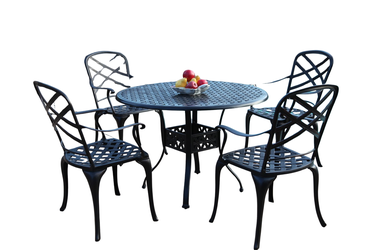 CBM Patio 5 Piece Dining Table Set 5C-WZ160