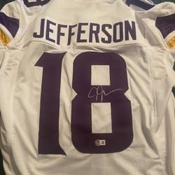 Justin Jefferson Custom Jersey 