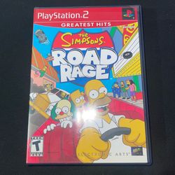 Sony PlayStation 2 The Simpsons Road Rage CIB