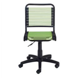 BUNGIE LOW BACK OFFICE CHAIR WITH J FITTINGS GREEN GRAPHITE BLACK