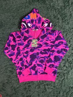 Purple Bape Hoodie