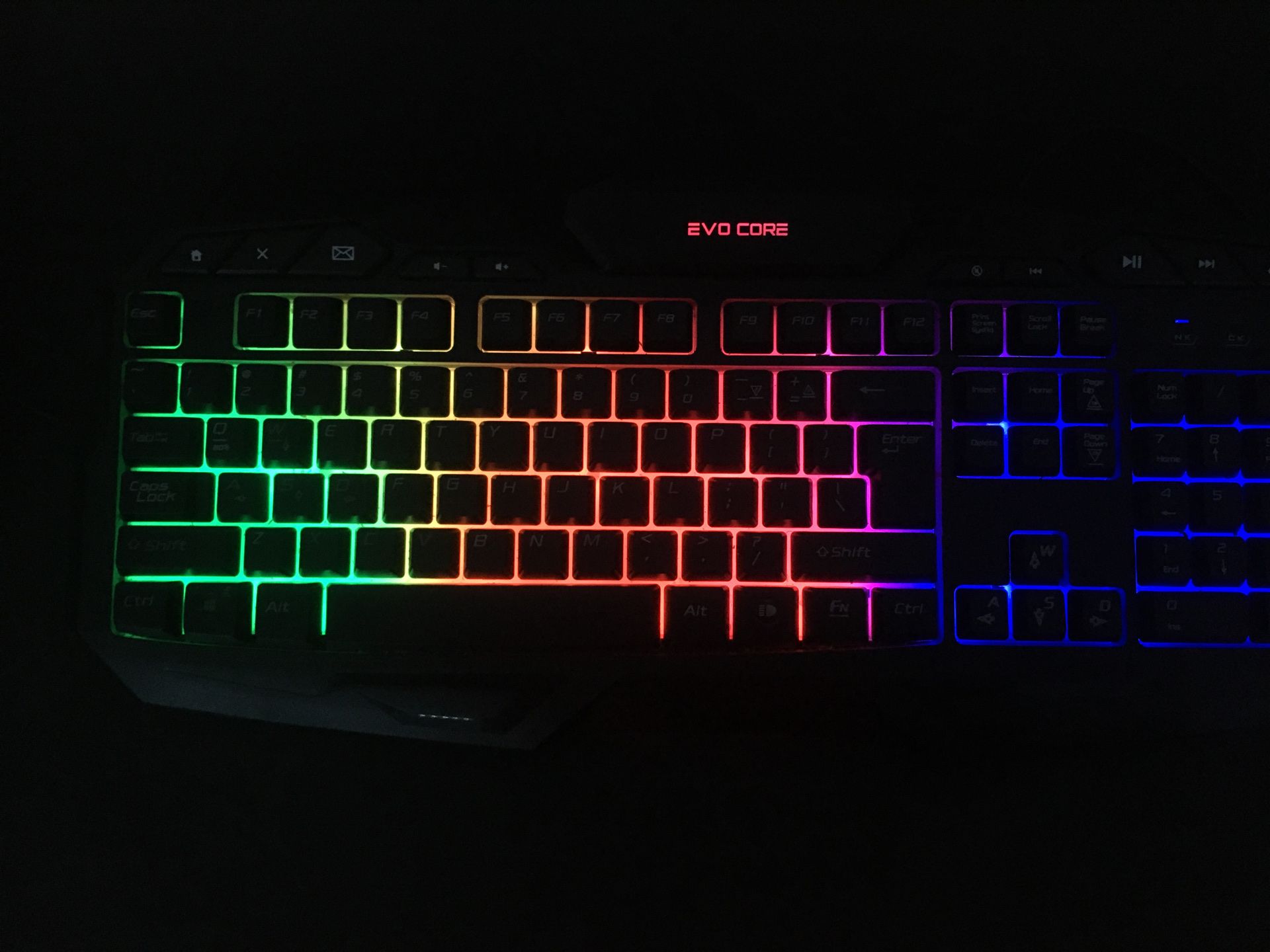 Evo core keyboard, 100%, LED