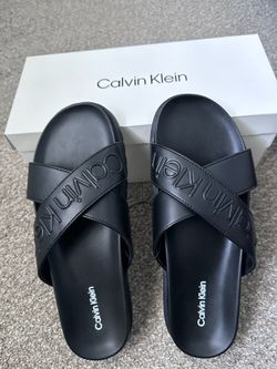 CALVIN KLEIN MEN’S SANDALS SIZE:9, 10, 11 $60 each