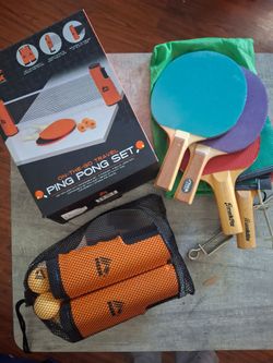 Ping pong set