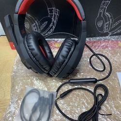 1set Gaming Headset for PC, PS4, Laptop, Xbox One, Mac, iPad, Nintendo Switch Games, Computer Game