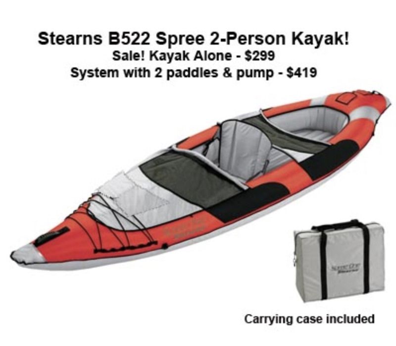 Two Person Inflatable kayak