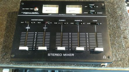Realistic stereo mixer