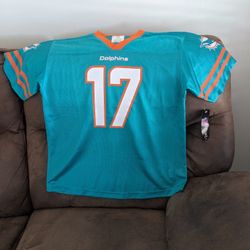 MIAMI DOLPHINS JERSEY/ YOUTH XL (18-20)