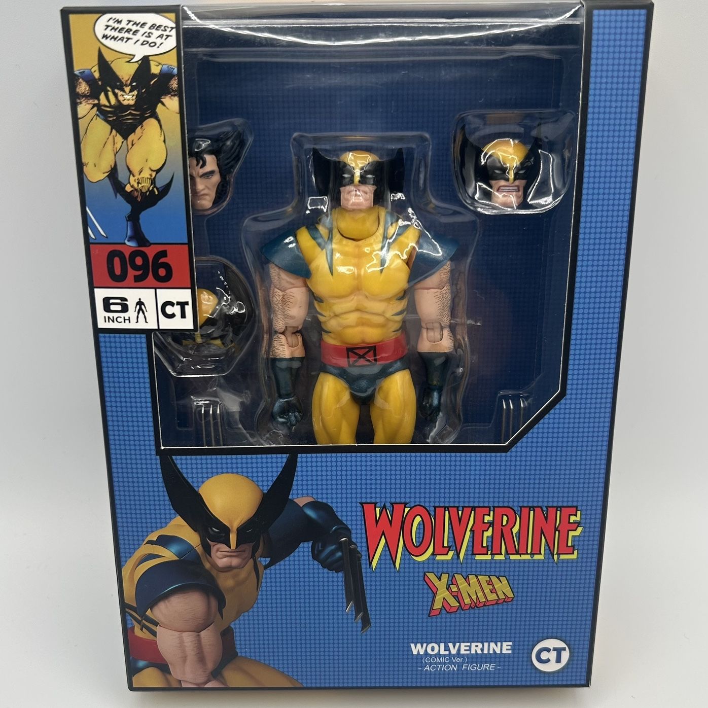CT Toys MAFEX No.096 Wolverine Comic Ver. X-MEN 6in Action Figure 