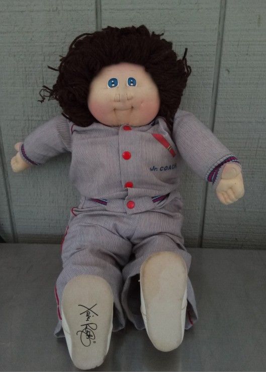 VINTAGE SOFT SCULPT CABBAGE PATCH DOLL $25