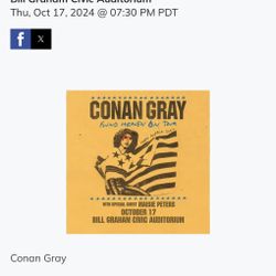 Conan Gray Tickets 