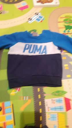 Blue Puma sweatshirt