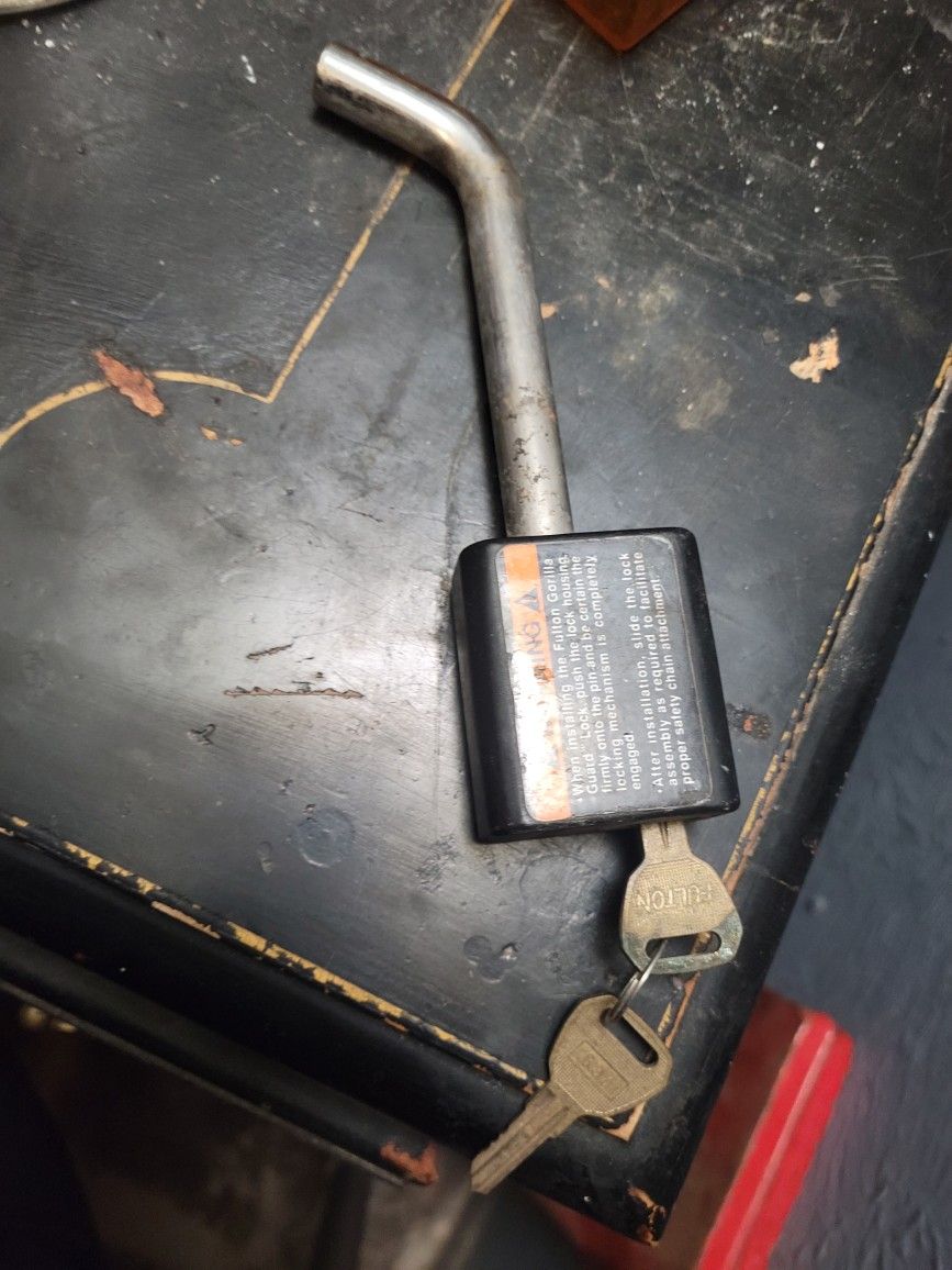 Fulton Trailer Hitch Lock