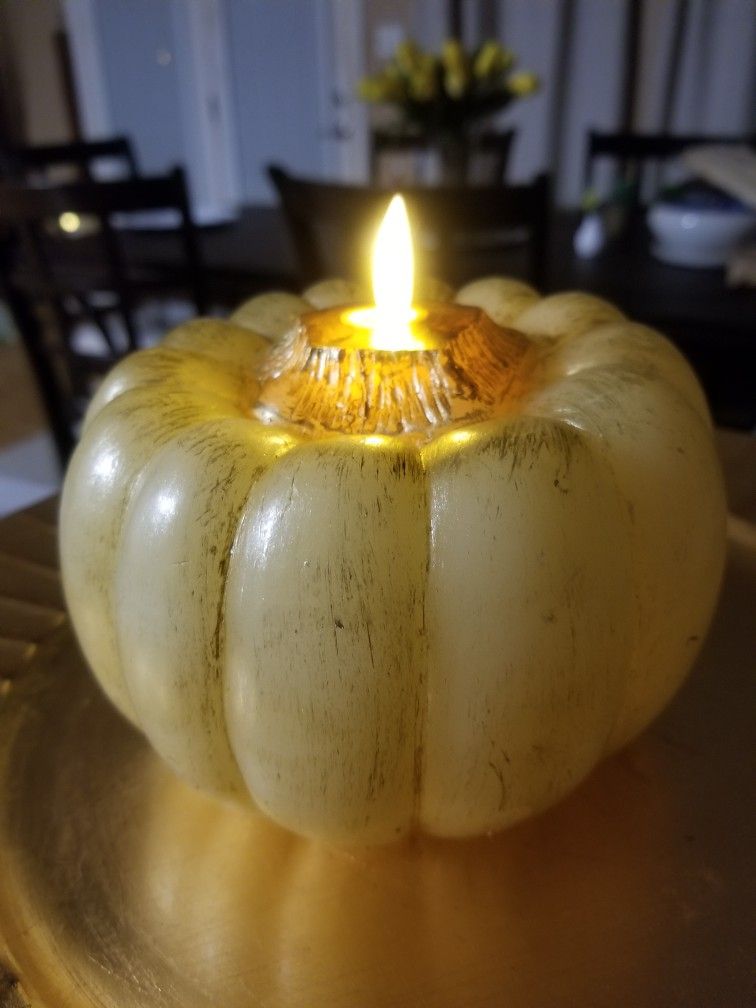 Luminara  Pumpkin Candle