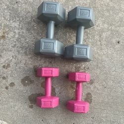 Two 5’s Two 10’s Dumbbells 