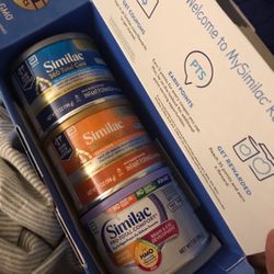 3 Cans Similac Baby Formula Full Sealed 