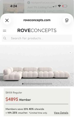 Rove Concepts Sectional Sofa