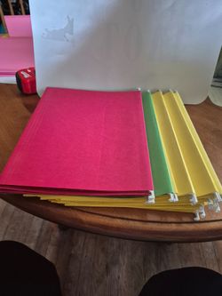Hanging Files Folders (20),  2" expansion, Each $0.25