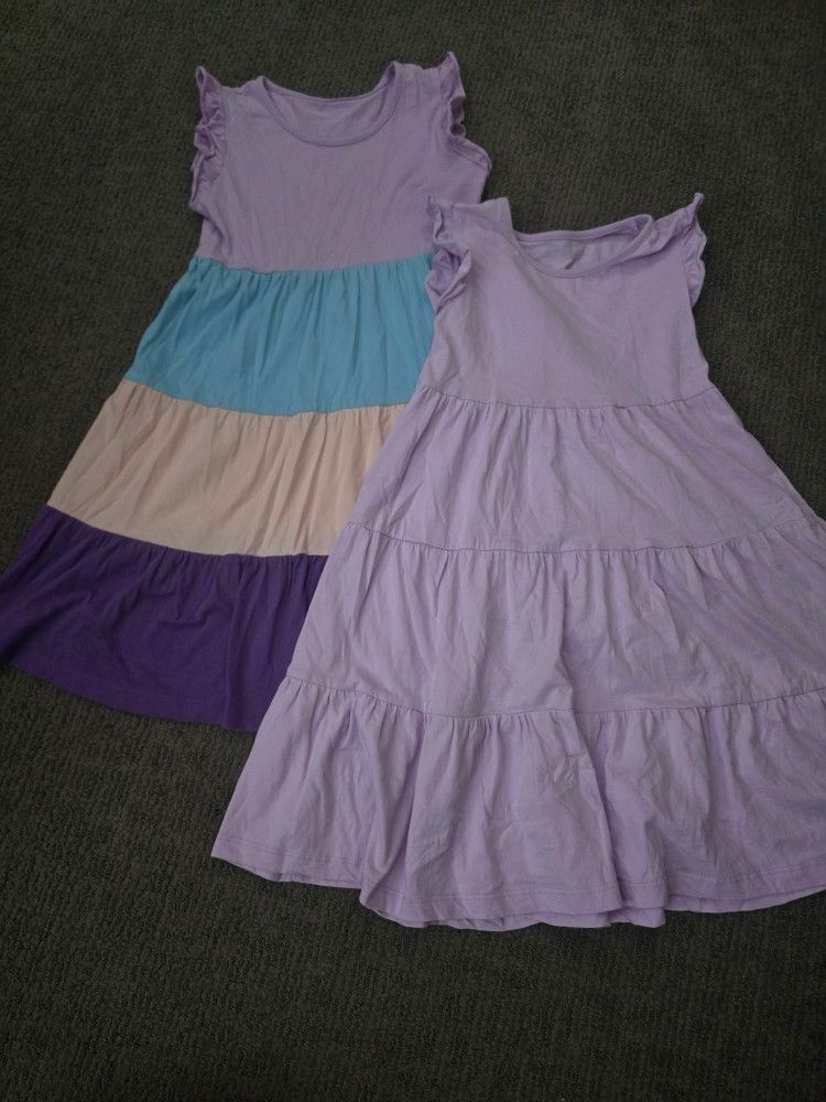 Girl Summer Sundresses Sleeveless