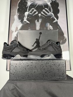 JORDAN 4 RETRO 'BLACK CAT