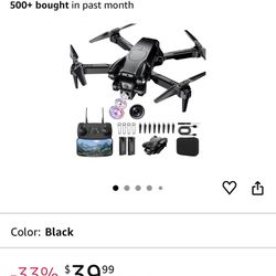 Drone with Camera 1080P HD,Mini Drone for Beginners Kids Adults,Foldable RC Quadcopter with Stable Hover,Trajectory Flight,One Key Take Off/Land,2 Bat