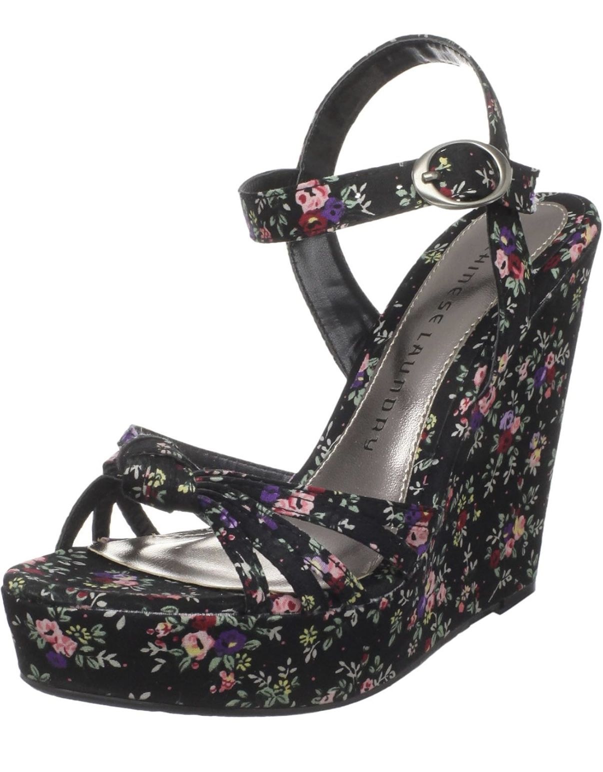 Chinese Laundry Floral Wedge Sandal
