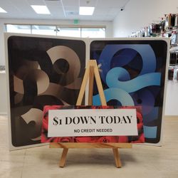 Apple IPad Air 4 / IPad Air 5 Tablet - $1 Down Today - NO CREDIT Needed