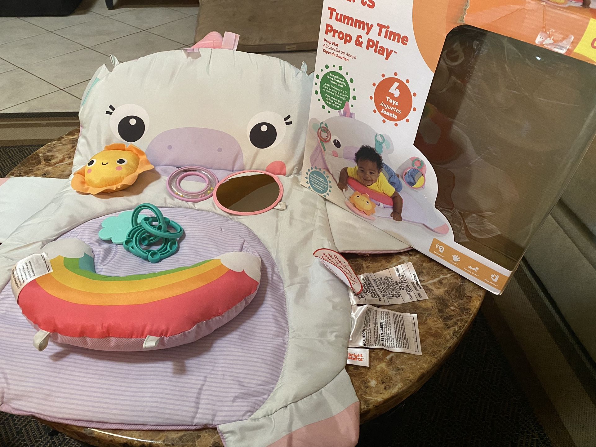 New Tummy Time Prop & Play 
