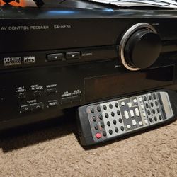 Vintage Panasonic AV Receiver SA-HE70 