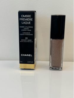 ✨NEW✨Authentic CHANEL Longwear Liquid Eyeshadow in Original Boxes- Ombré Premiere Laque: —Shade 28 Desert Wind