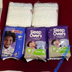 Baby items Diapers