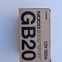 Noco GB 20 Jump Starter