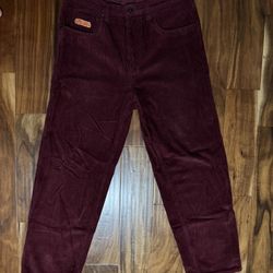 Empyre Skate Burgundy Corduroy Pants