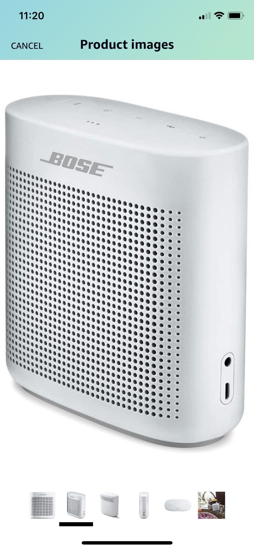 Bose SoundLink Color Bluetooth Speaker II - Polar White