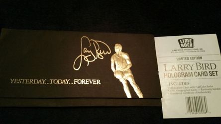 Larry Bird special cards