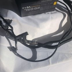 EVGA 750Watt PSU, Cables SHOWN